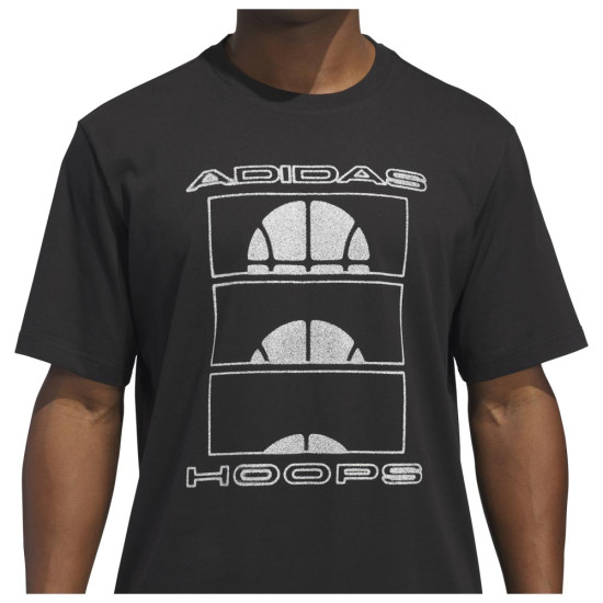 Adidas Ανδρική κοντομάνικη μπλούζα Ball at Sunrise Graphic Tee